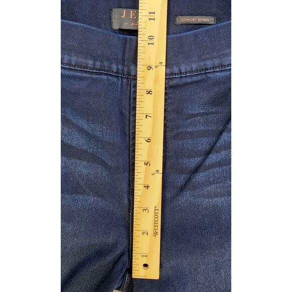 7 for All Mankind Jeans Womens 4 Blue Jen 7 Classic Midnight Comfort Skinny - Picture 5 of 14